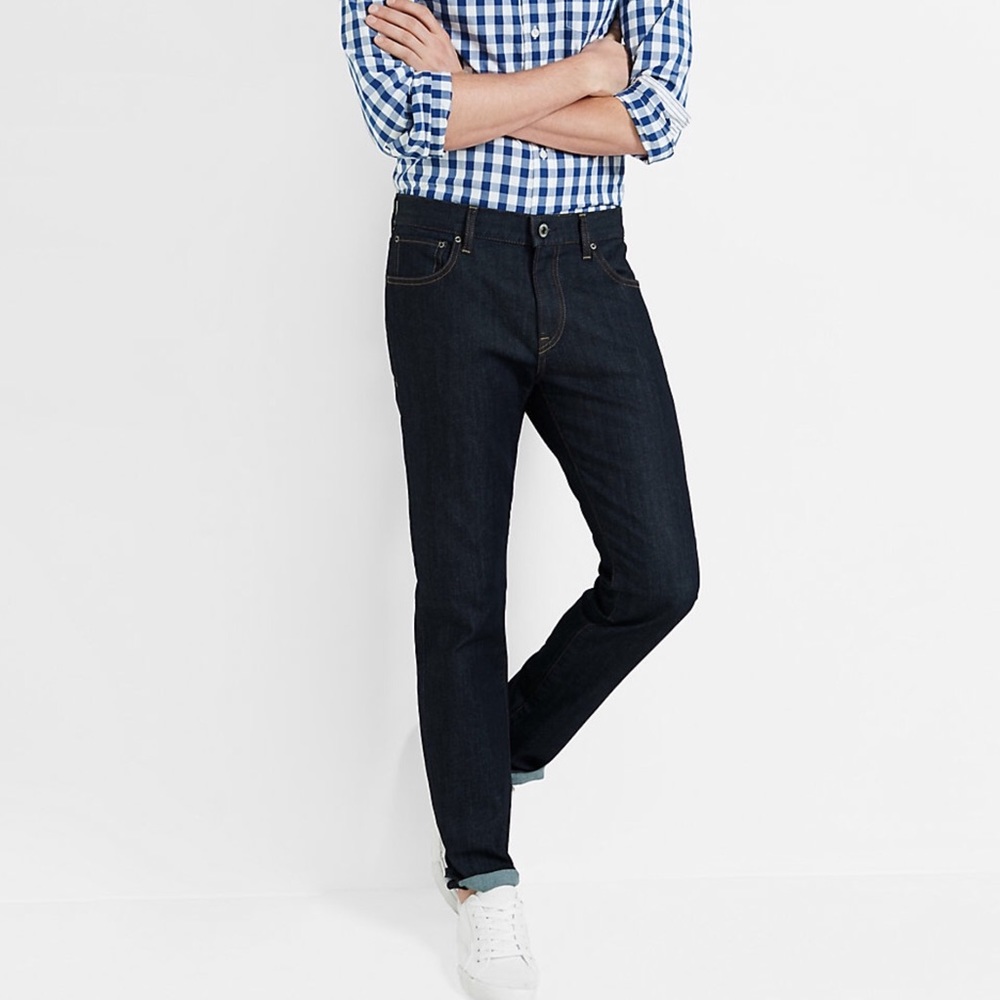 💥Men’s Express Dark Wash Stretch Denim💥